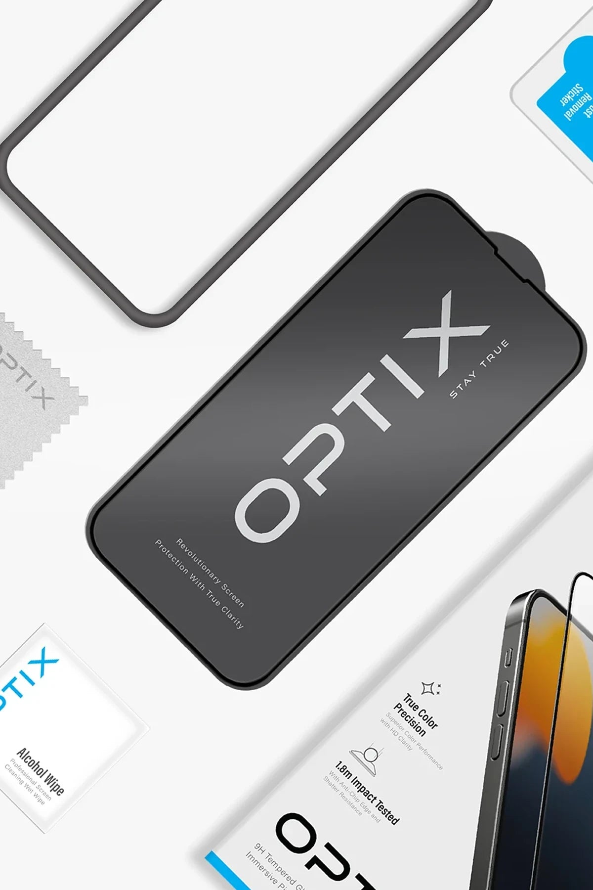 Uniq iPhone 17 Optix Vivid Cam Ekran Koruyucu