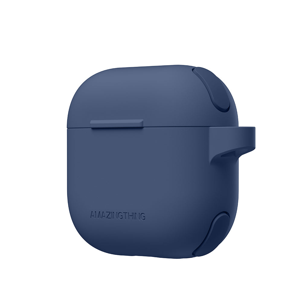 Amazingthing Omni Serisi Airpods 4 Airbag Köşe Tasarımlı Silikon Kılıf - 4