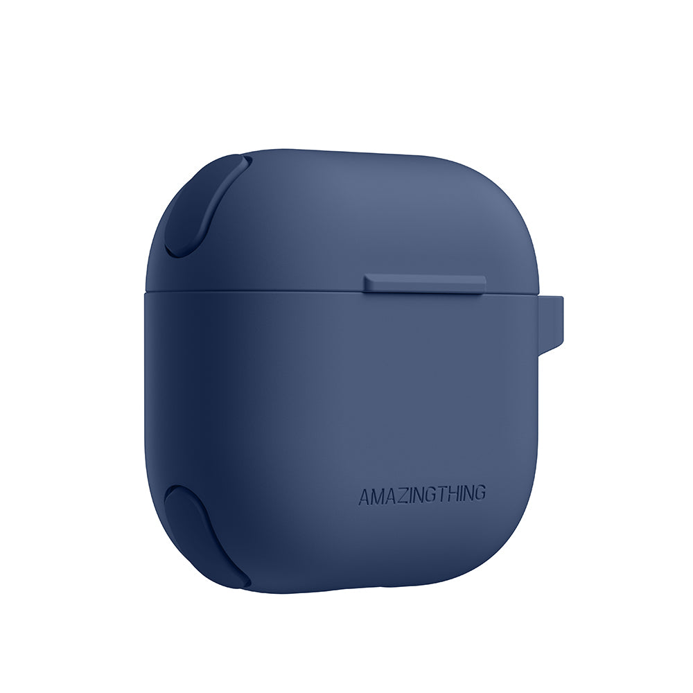 Amazingthing Omni Serisi Airpods 4 Airbag Köşe Tasarımlı Silikon Kılıf - 5