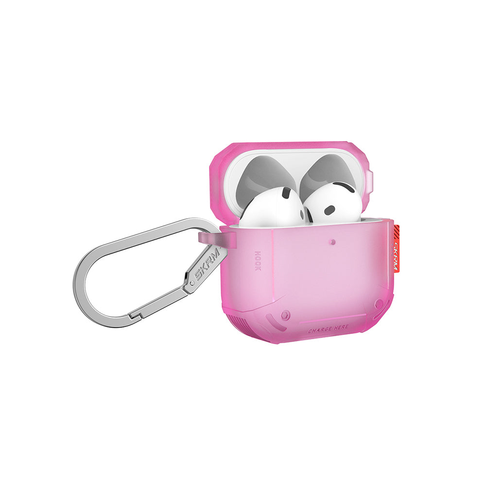 Skinarma Mecha Airpods 4 Kılıf Airbagli Yivli Köşe Tasarımlı 360 Derece Tam Koruma CE Airpods Kılıf
