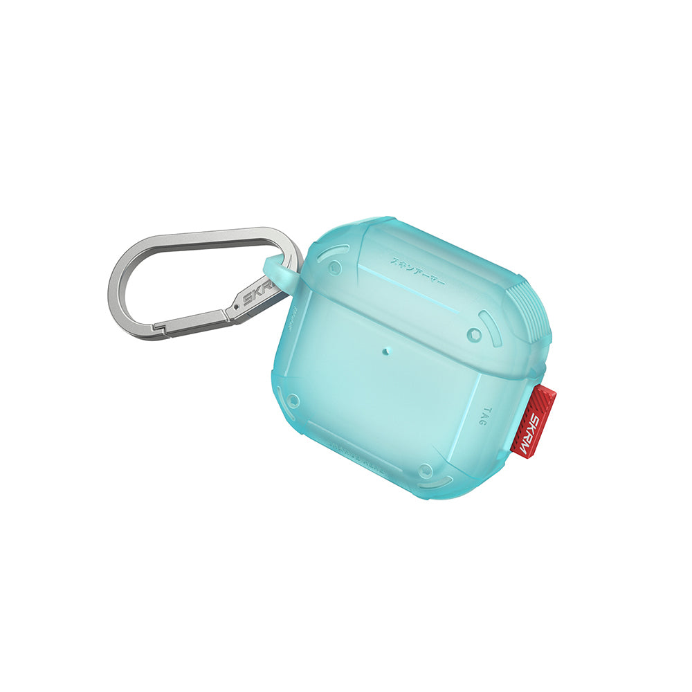 Skinarma Mecha Airpods 4 Kılıf Airbagli Yivli Köşe Tasarımlı 360 Derece Tam Koruma CE Airpods Kılıf