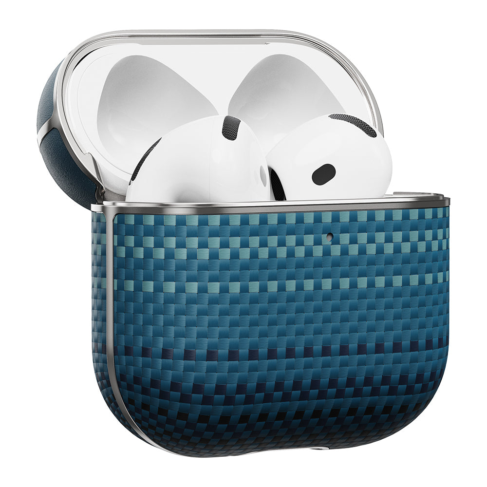 Pitaka Tactile Woven Sunset-Moonrise Serisi Airpods Pro 2 Aramid Fiber Sunset Kılıf