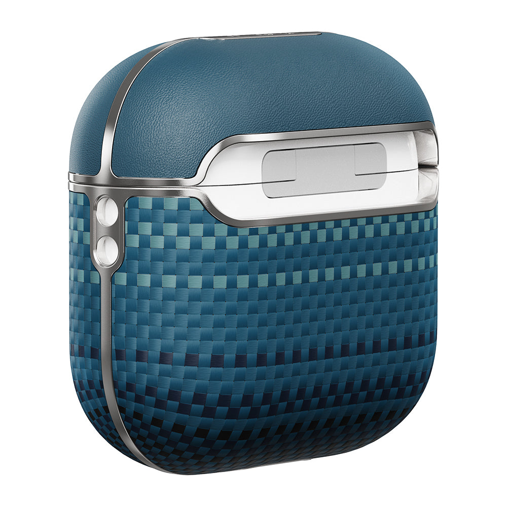 Pitaka Tactile Woven Sunset-Moonrise Serisi Airpods Pro 2 Aramid Fiber Sunset Kılıf