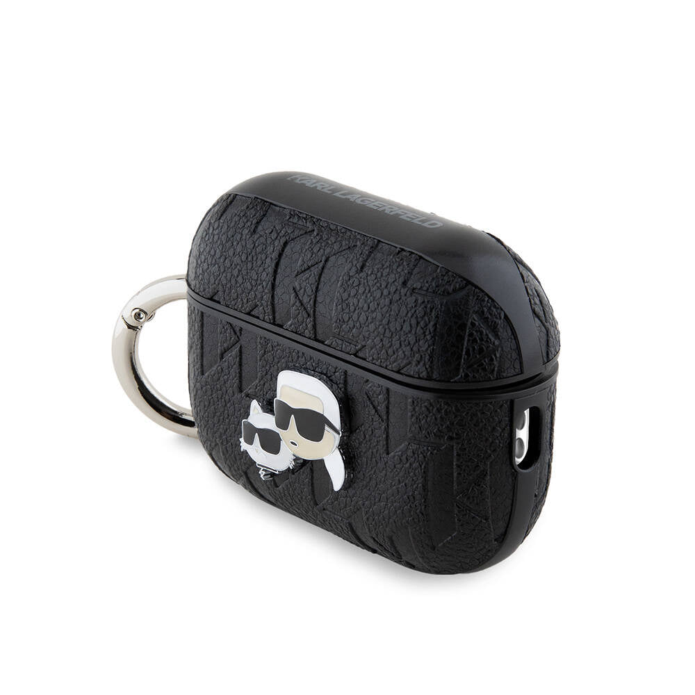 Karl Lagerfeld Airpods Pro 2 Kılıf Orjinal Lisanslı Monogram Silikon Kulaklık Kılıfı - 3
