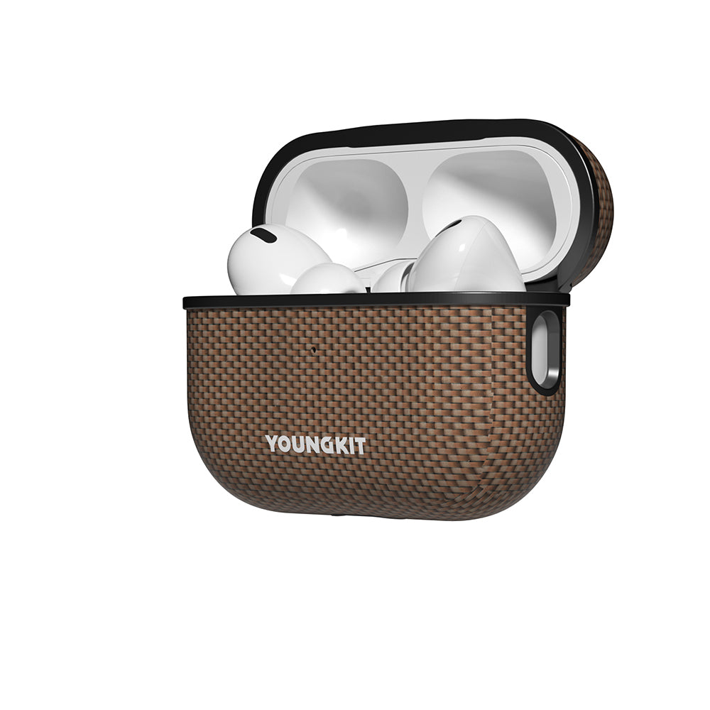 Youngkit 1500D Kevlar Extreme Wing Serisi Airpods Pro 2 Aramid Fiber M-safe Kılıf