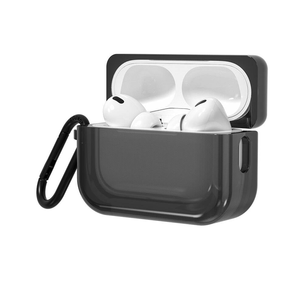 Youngkit Candy Serisi Airpods Pro 2 Saydam Jelly Tasarımlı Kulaklık Kılıfı - 3