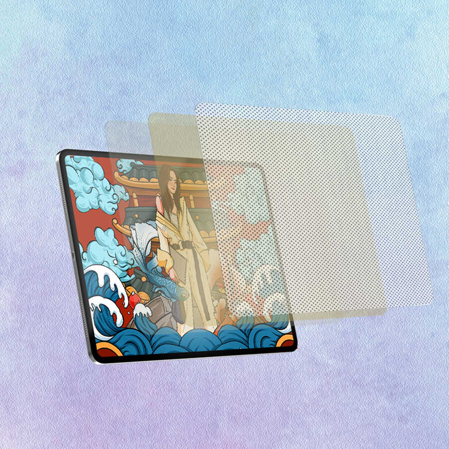 Wiwu Removable iPad Air 5. Nesil Mıknatıslı Tablet Ekran Koruyucu - 10