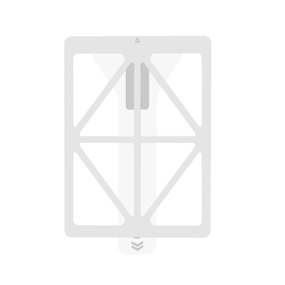 CaseWorld Steel Shield Serisi iPad Air 11 2024 Temperli Cam Ekran Koruyucu + Uygulama Aparatı