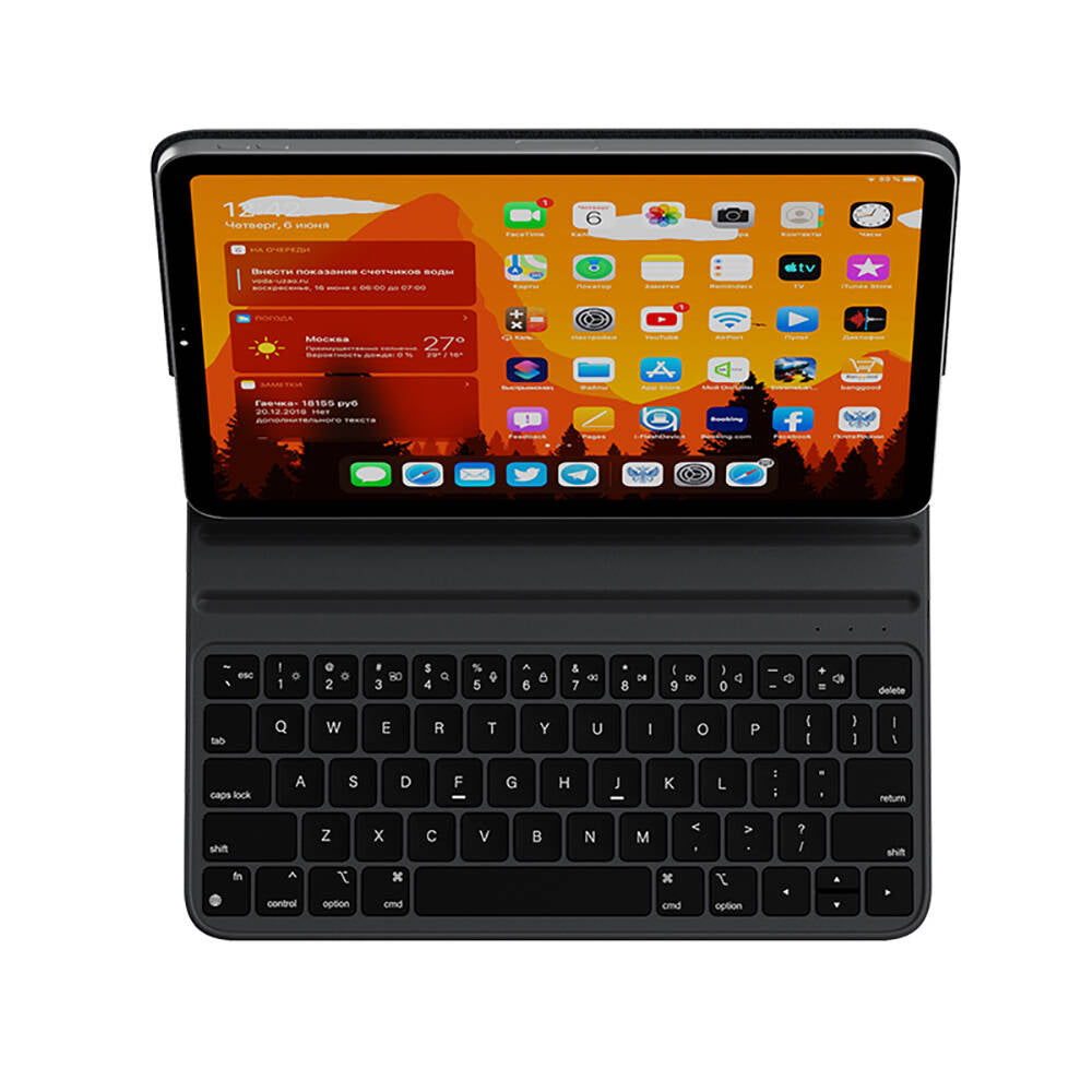 Wiwu F16 iPad Air 11 2025 M3 Klavyeli Standlı Magnetik Kılıf
