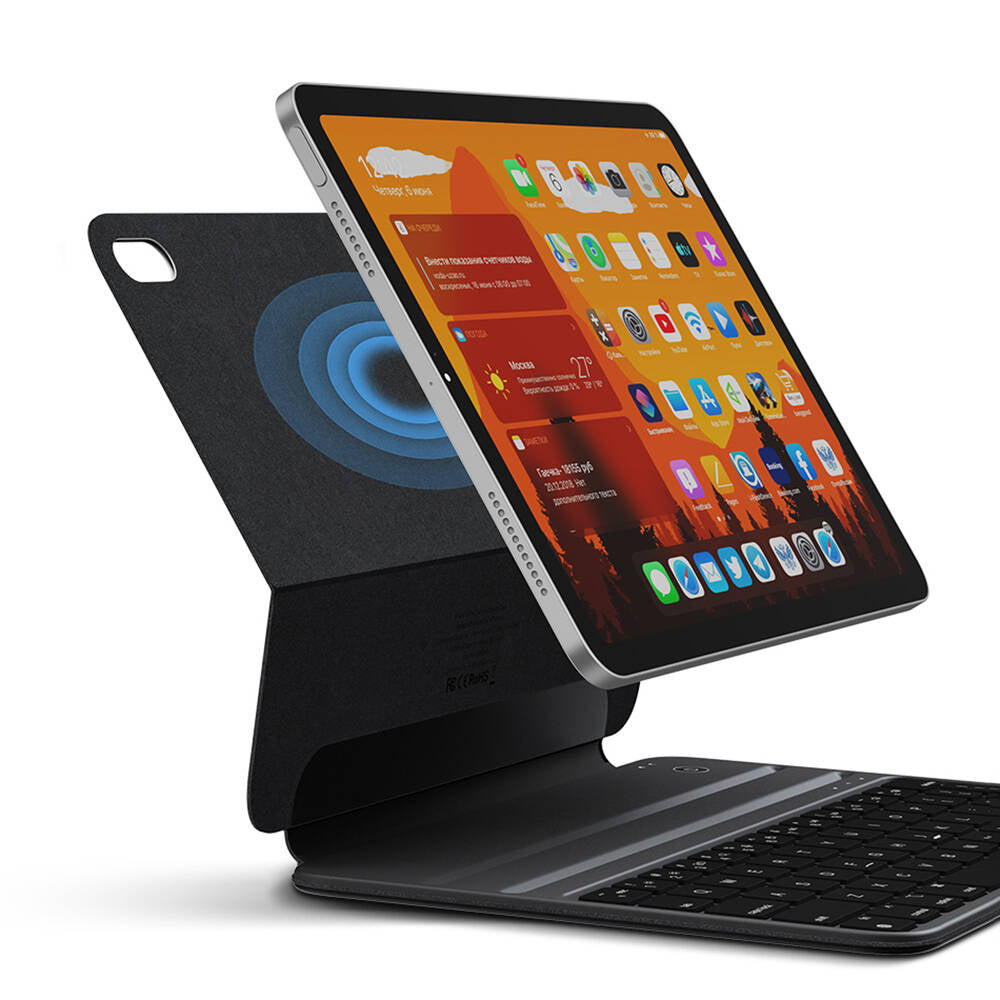 Wiwu F16 iPad Air 11 2025 M3 Klavyeli Standlı Magnetik Kılıf