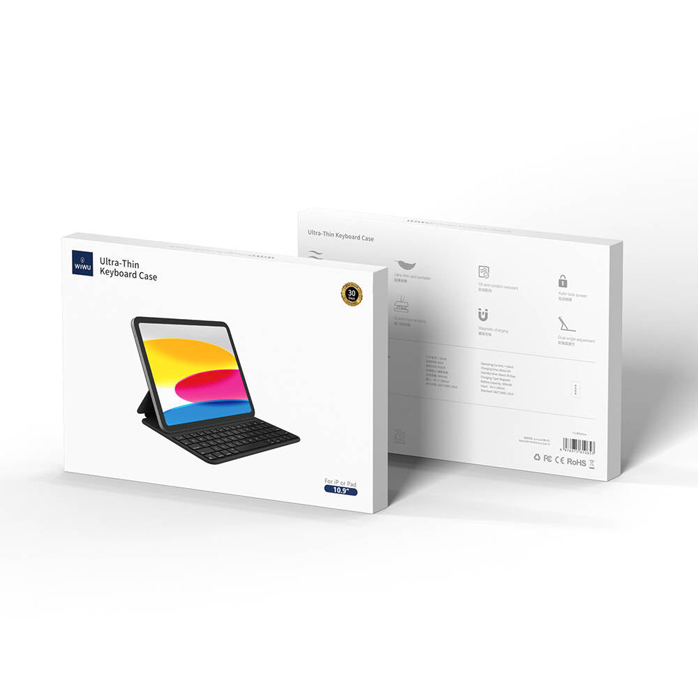 Wiwu F16 iPad Air 11 2025 M3 Klavyeli Standlı Magnetik Kılıf