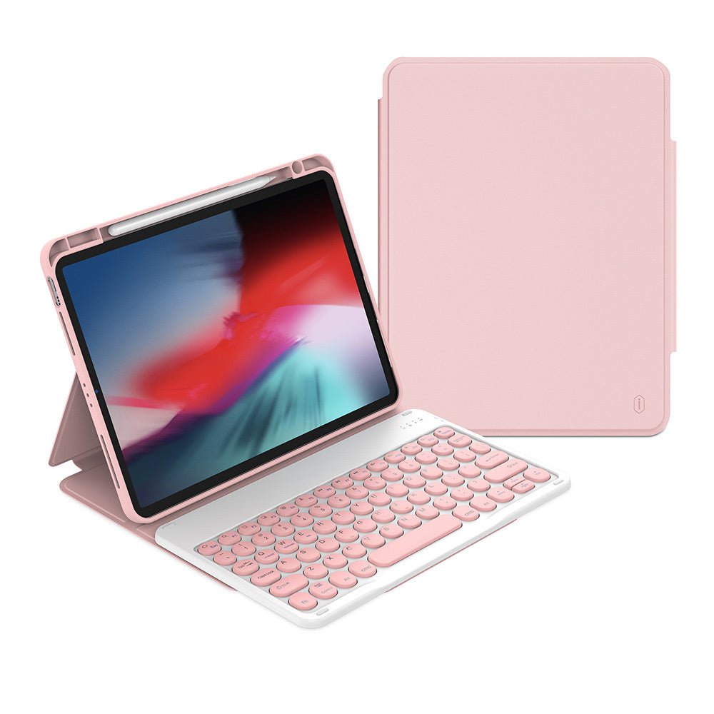 Wiwu Protective iPad Air 11 2025 M3 Gizli Kalem Bölmeli Klavyeli Kılıf