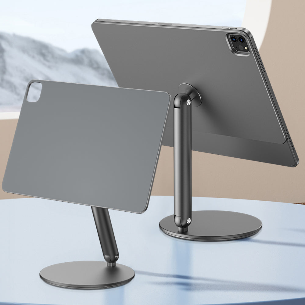 Wiwu ZM-310 iPad Air 11 2025 M3 360 Derece Dönebilen Magnetik Başlıklı Tablet Standı