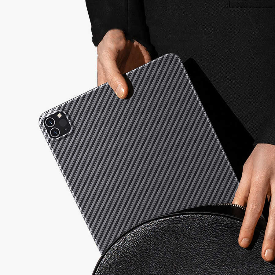 Benks Essential Kevlar iPad Pro 11 2022 M2 Kılıf Karbon Fiber Telefon Kılıfı - 6