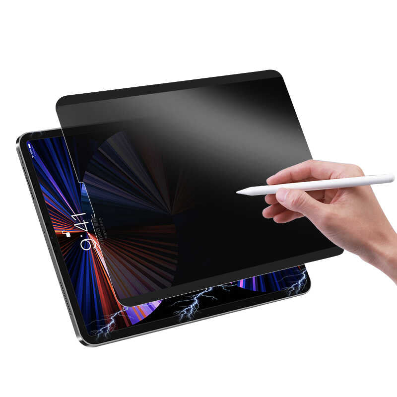 Wiwu iPrivacy Magnetik Paper Like iPad Pro 11 2022 M2 Hayalet Ekran Koruyucu - 4