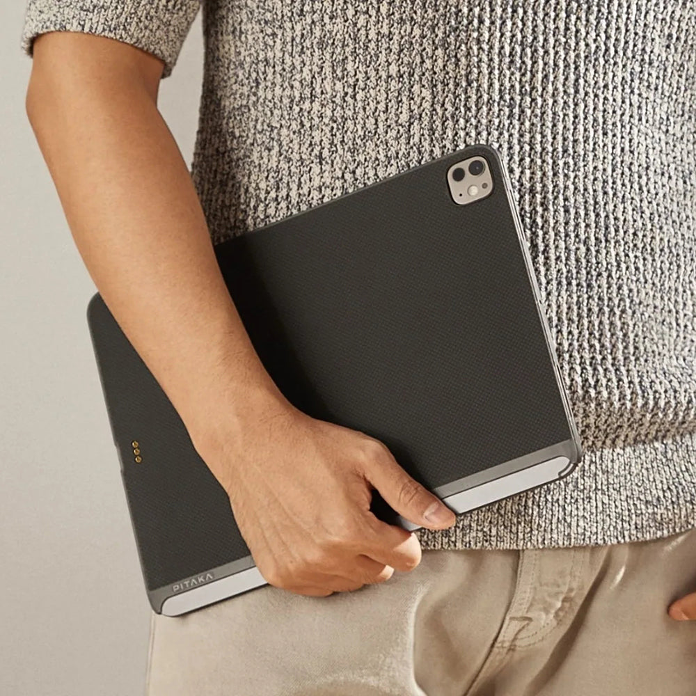 Pitaka Ultra-Slim Classic Serisi iPad Pro 11 2024 Aramid Fiber Tablet Kılıfı
