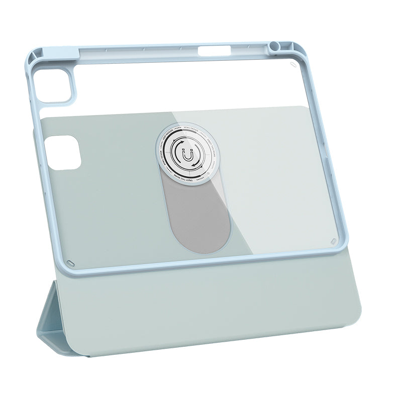 Wiwu iPad Pro 11 2024 360° Dönebilen Standlı Magnetik Koruyucu Tablet Kılıfı