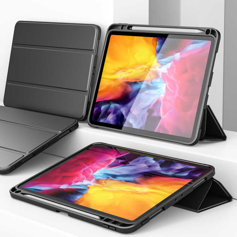 Wlons iPad Pro 12.9 2021 (5.Nesil) Tablet Kılıfı - 5
