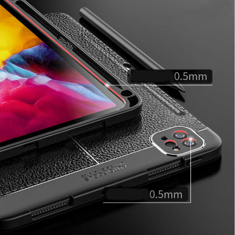 Wlons iPad Pro 12.9 2021 (5.Nesil) Tablet Kılıfı - 9