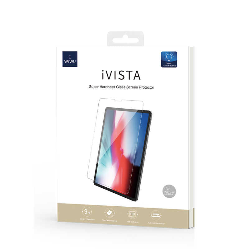 Wiwu iVista iPad Pro 12.9 2022 M2 2.5D Glass Ekran Koruyucu - 6