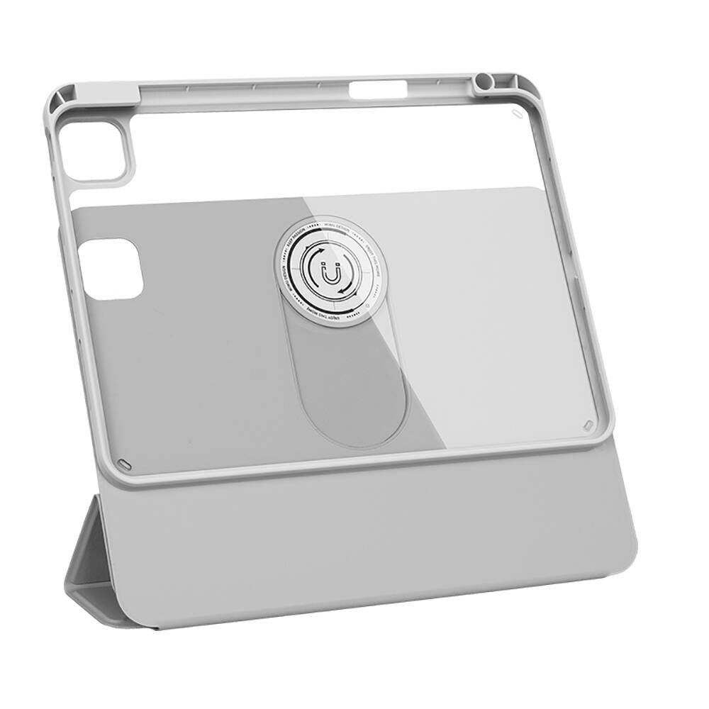 Wiwu iPad Pro 13 2024 360° Dönebilen Standlı Magnetik Koruyucu Tablet Kılıfı