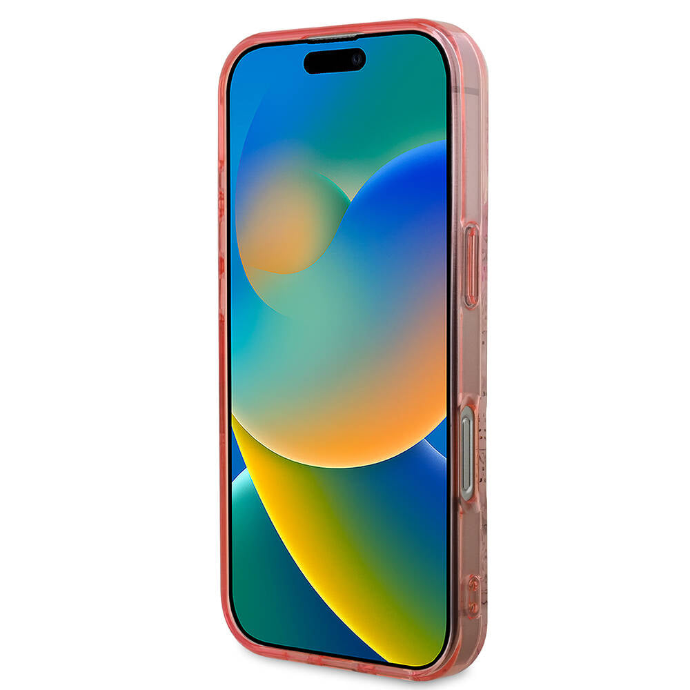 Guess iPhone 16 Pro Max Orjinal Lisanslı Magsafe Flower Tonal Circle Telefon Kılıfı-7