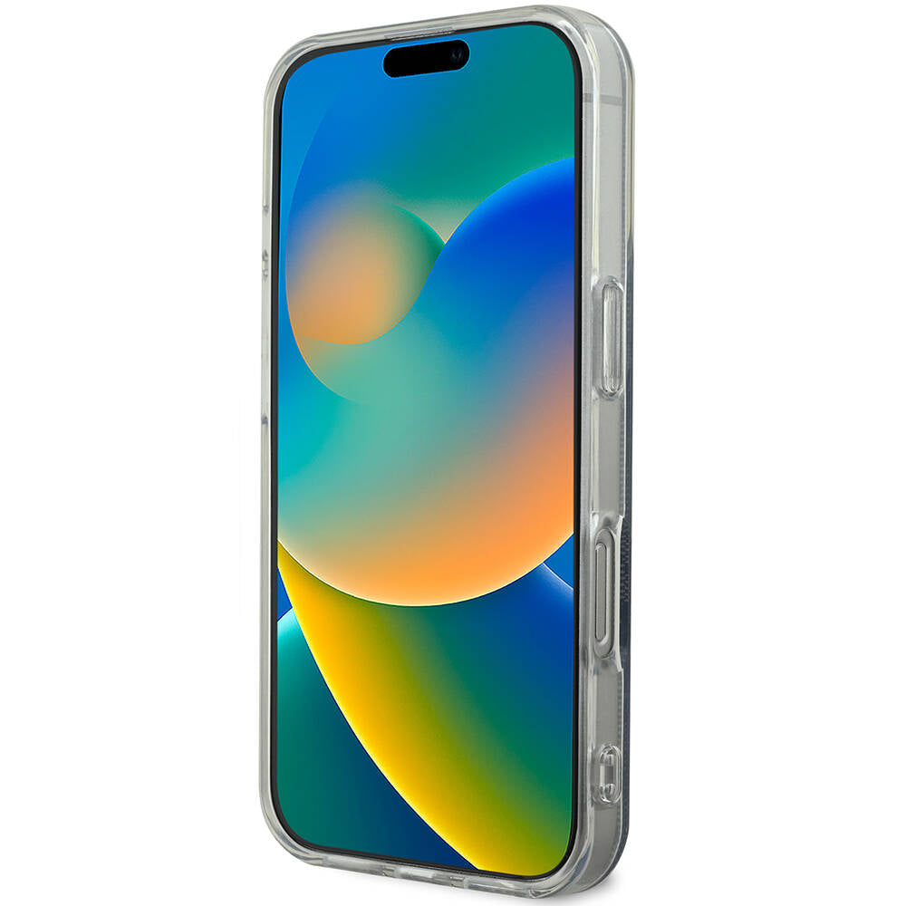 Guess iPhone 16 Pro Max Orjinal Lisanslı Magsafe Yazı Logolu 4G Desenli Telefon Kılıfı-5