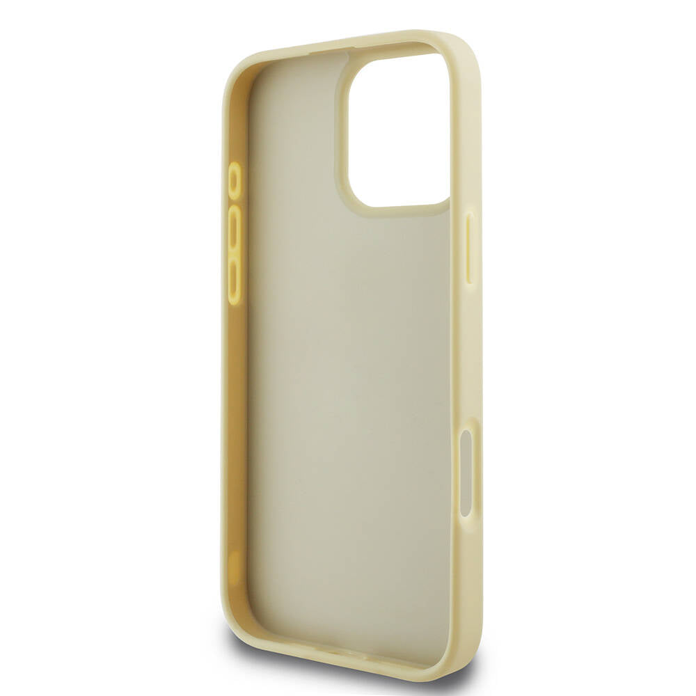 Guess iPhone 16 Pro Max Orjinal Lisanslı 4G Büyük Metal Logolu Glitter Telefon Kılıfı-16