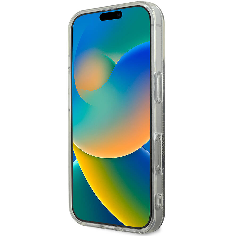 Guess iPhone 16 Pro Max Orjinal Lisanslı Magsafe Yazı Logolu 4G Desenli Telefon Kılıfı-12