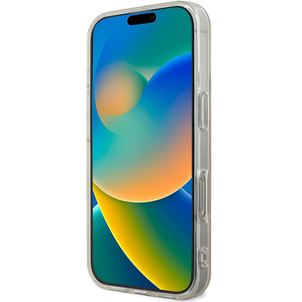 Guess iPhone 16 Pro Max Orjinal Lisanslı Magsafe Yazı Logolu 4G Desenli Telefon Kılıfı-21