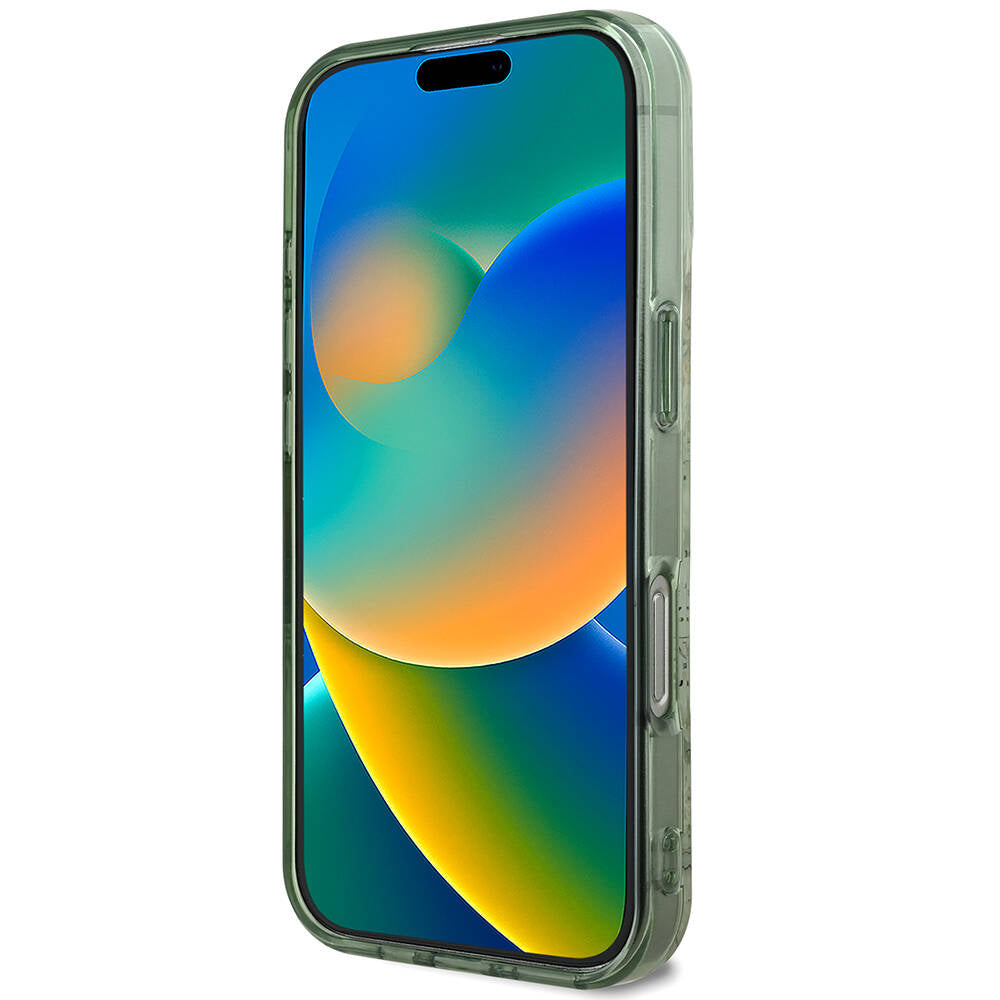 Guess iPhone 16 Pro Max Orjinal Lisanslı Magsafe Flower Tonal Circle Telefon Kılıfı-21