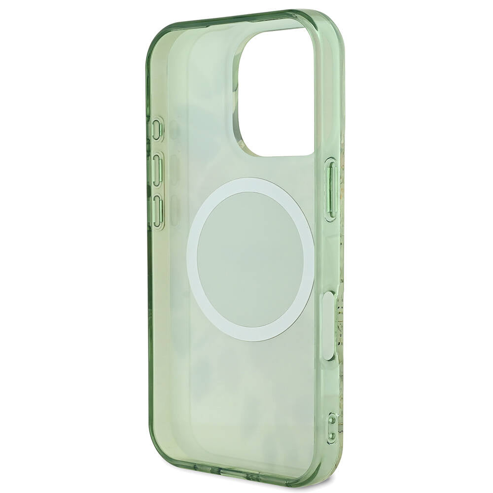 Guess iPhone 16 Pro Max Orjinal Lisanslı Magsafe Flower Tonal Circle Telefon Kılıfı-23