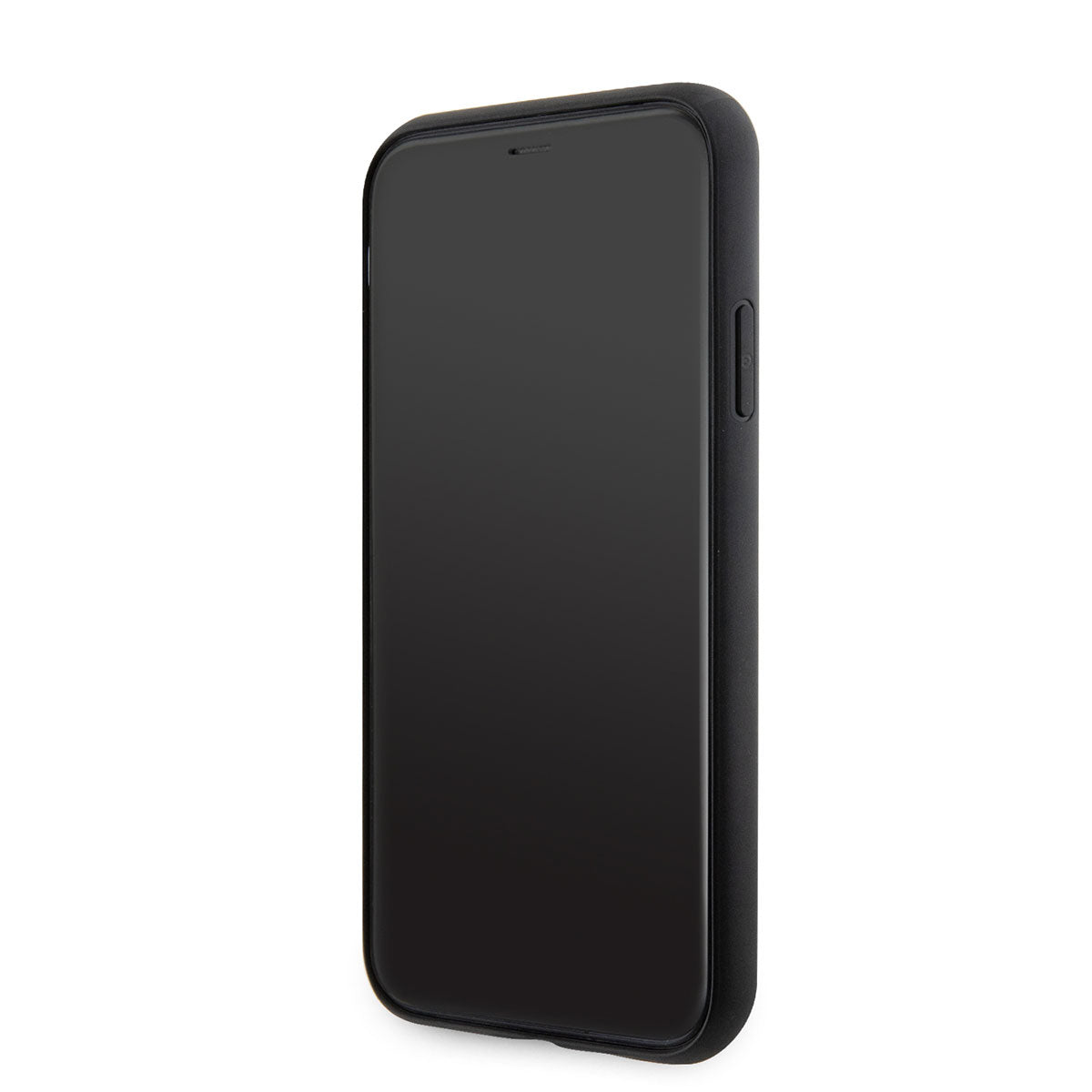 Guess iPhone 11 Kılıf Orjinal Lisanslı Taşlı Arka Yüzey Üçgen Logolu Telefon Kılıfı - 4