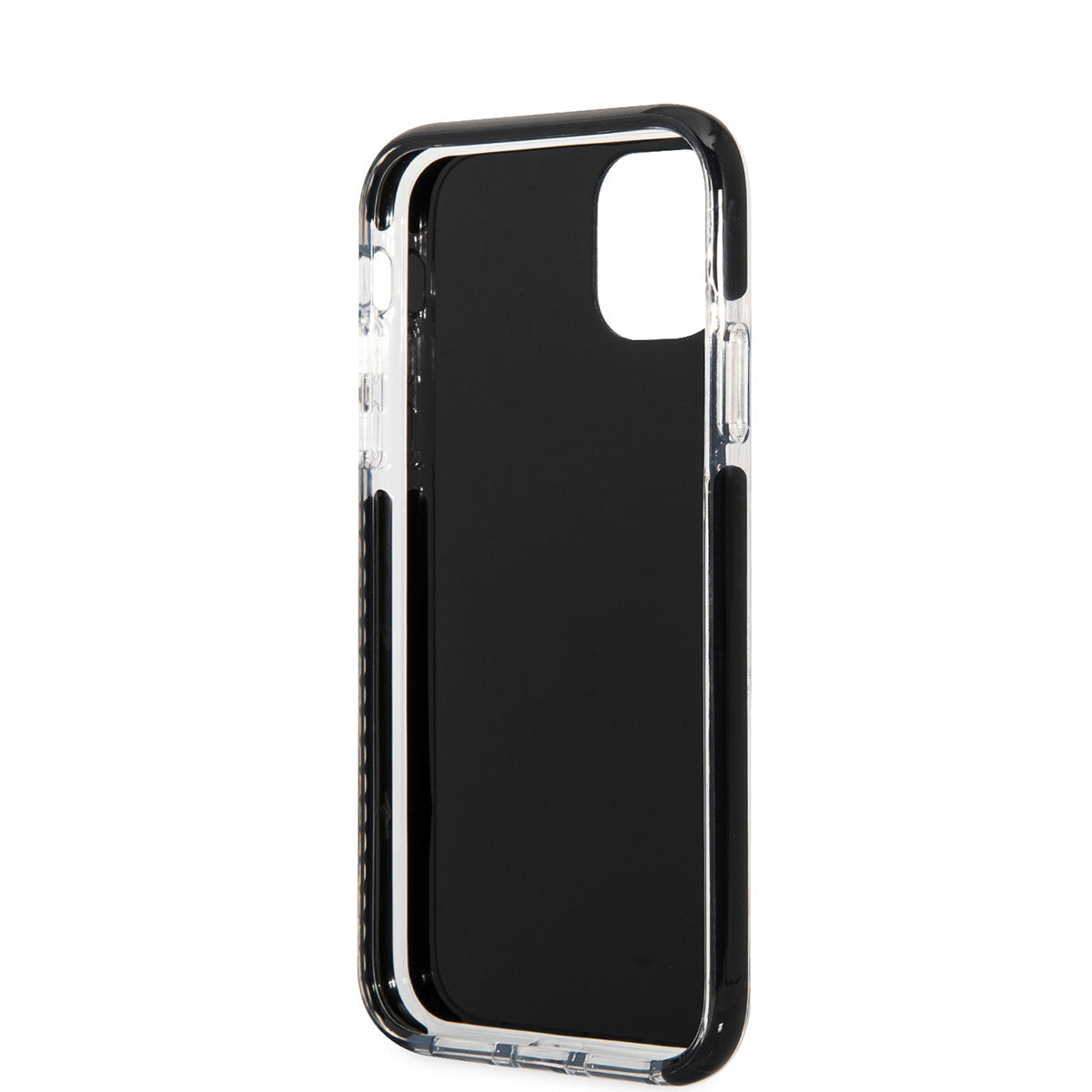 Karl Lagerfeld iPhone 11 Kılıf Kenarları Siyah Silikon K&C Dizayn Telefon Kılıfı - 2