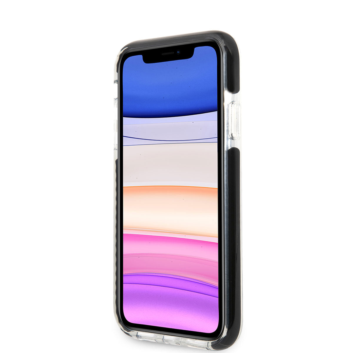 Karl Lagerfeld iPhone 11 Kılıf Kenarları Siyah Silikon K&C Dizayn Telefon Kılıfı - 5