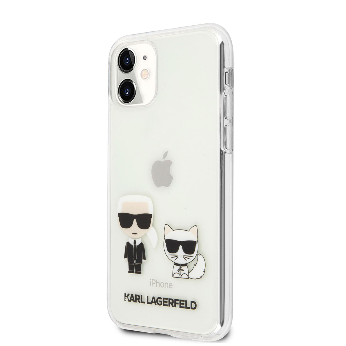 Karl Lagerfeld iPhone 11 Kılıf Sert TPU K&C Dizayn Telefon Kılıfı - 6