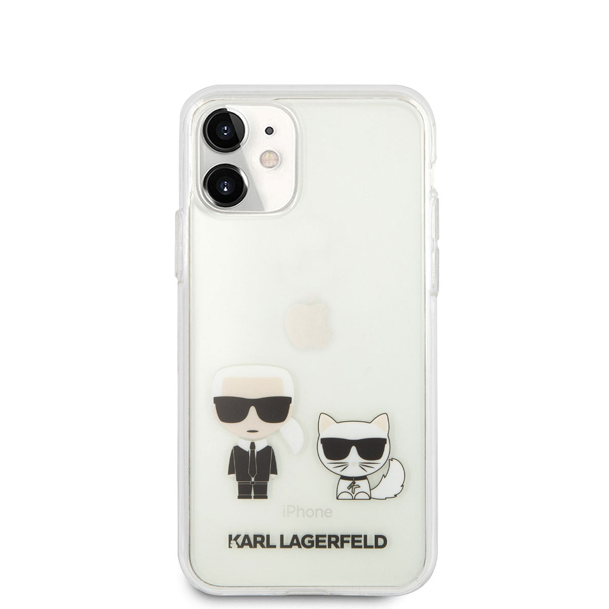 Karl Lagerfeld iPhone 11 Kılıf Sert TPU K&C Dizayn Telefon Kılıfı - 7