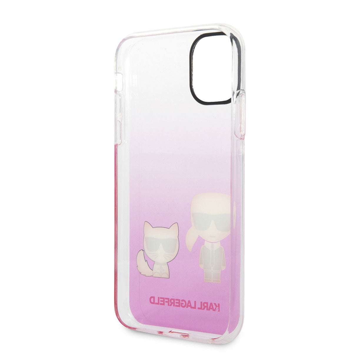 Karl Lagerfeld iPhone 11 Kılıf Sert TPU K&C Dizayn Telefon Kılıfı - 11
