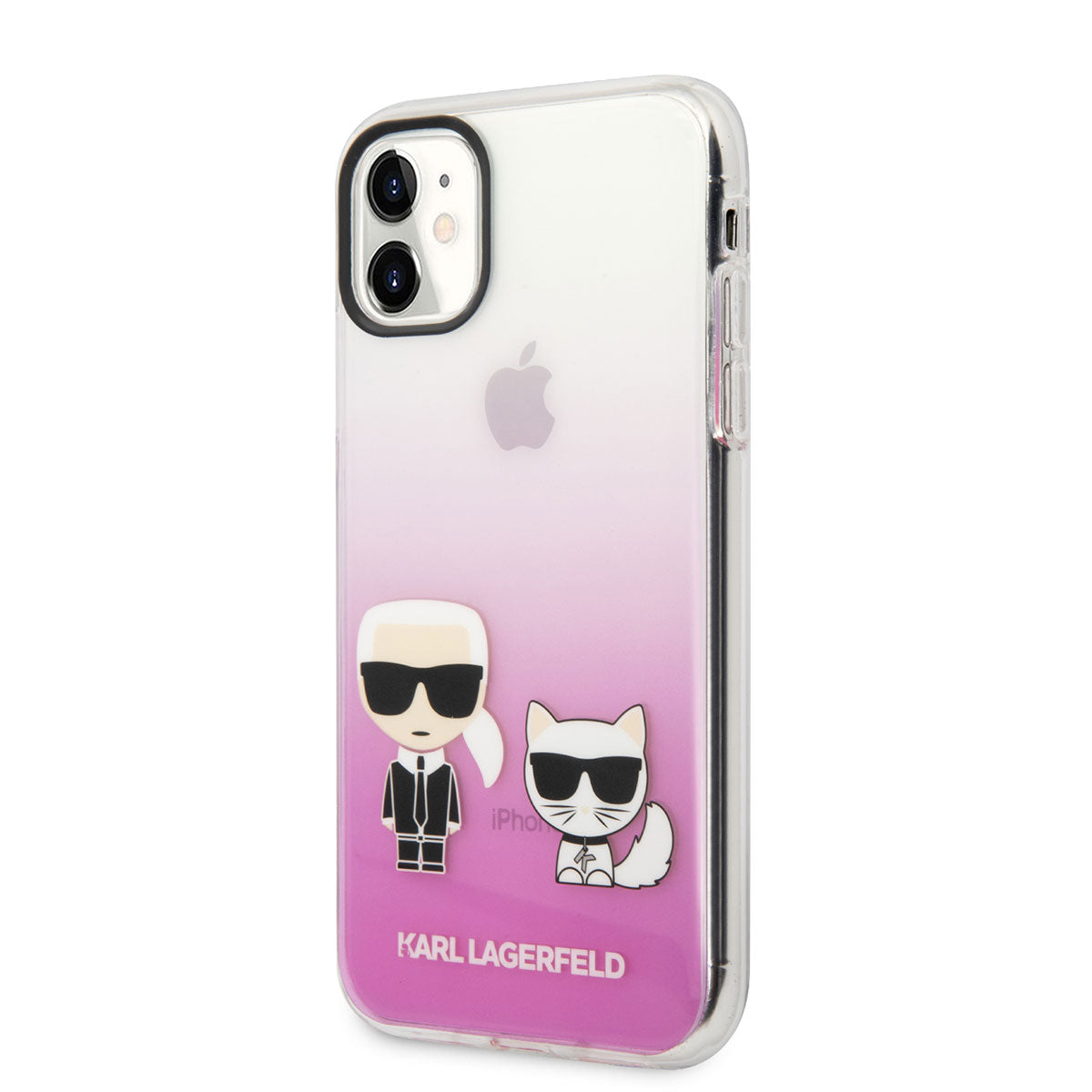 Karl Lagerfeld iPhone 11 Kılıf Sert TPU K&C Dizayn Telefon Kılıfı - 14