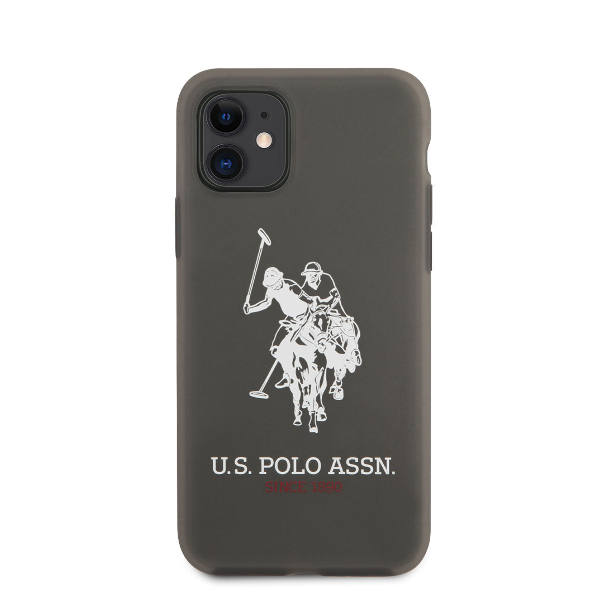 U.S. Polo Assn. iPhone 11 Transparan Silikon Büyük Logo Dizayn Kapak - 2