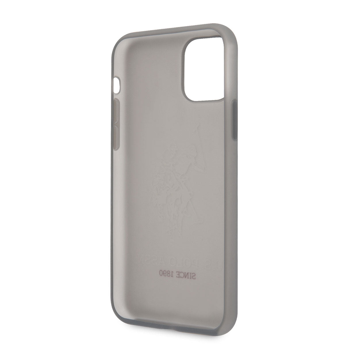 U.S. Polo Assn. iPhone 11 Transparan Silikon Büyük Logo Dizayn Kapak - 6