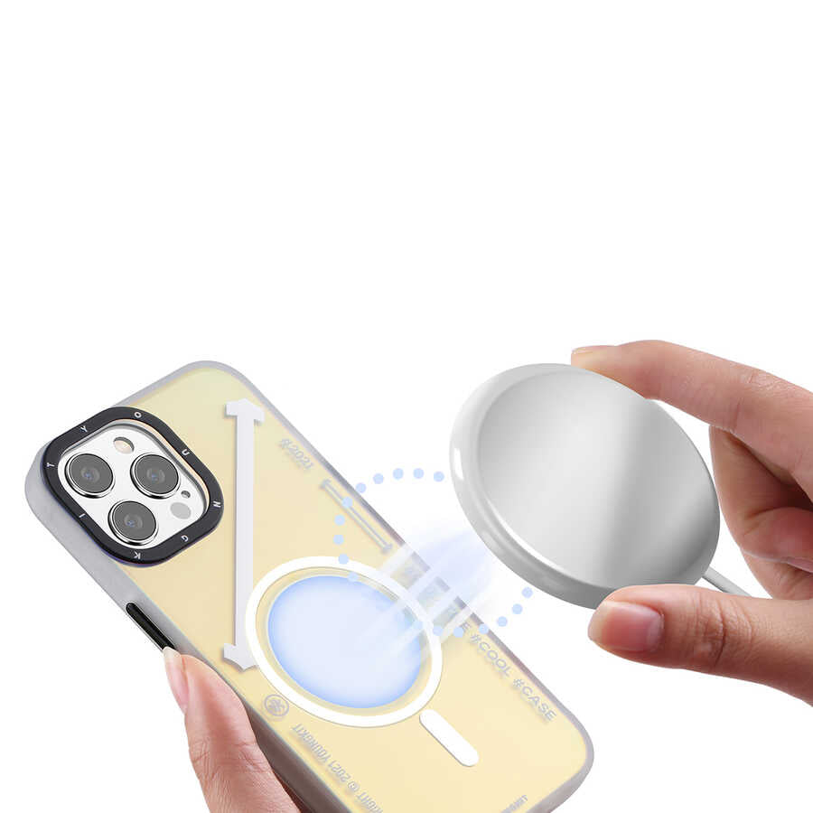 YoungKit Fashion Culture Time Serisi iPhone 12 Pro Max Telefon Kılıfı - 6
