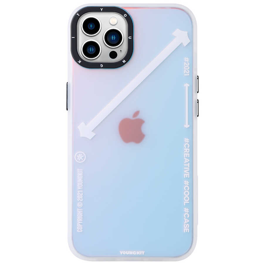 YoungKit Fashion Culture Time Serisi iPhone 12 Pro Max Telefon Kılıfı - 14