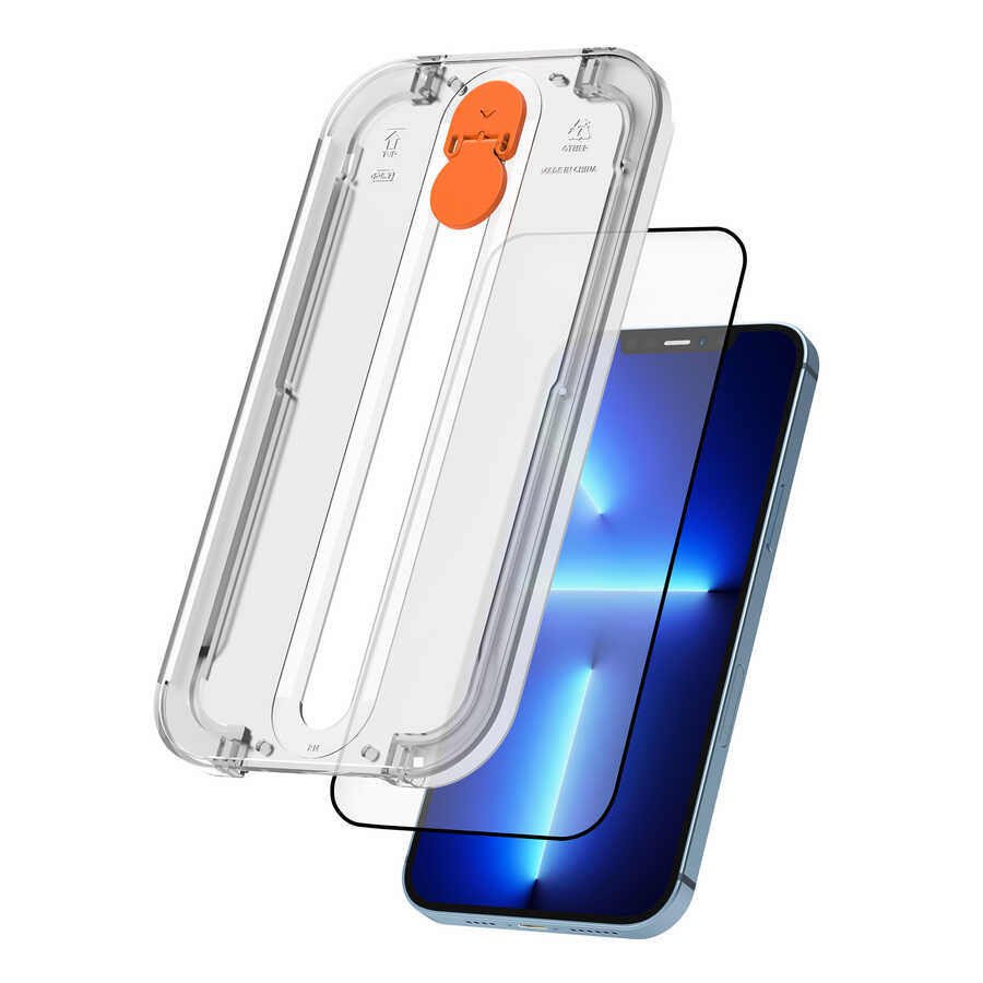 Wiwu Easy İnstall iVista iPhone 12 Pro Super Hardness Ekran Koruyucu - 8