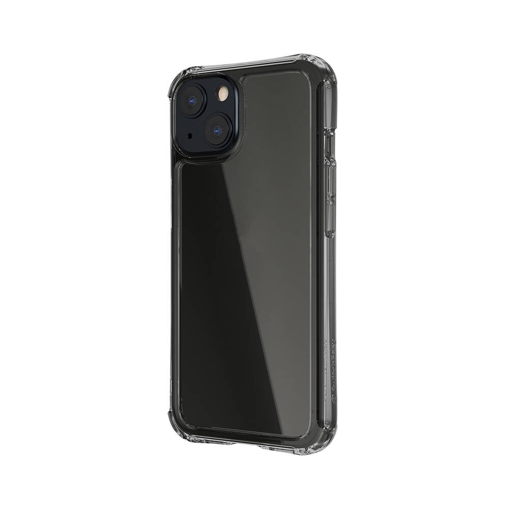 Switcheasy Alos iPhone 13 Anti-Mikrobiyal Şok Önleyicili Şeffaf Lisanslı Kılıf