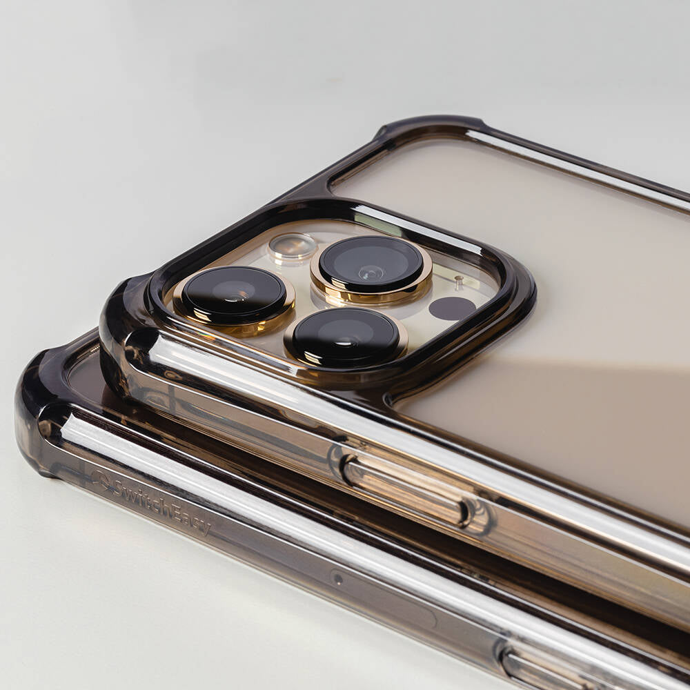 Switcheasy Alos iPhone 13 Anti-Mikrobiyal Şok Önleyicili Şeffaf Lisanslı Kılıf