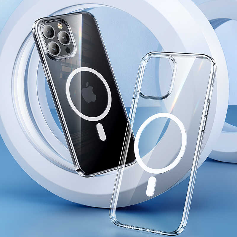 Benks Crystal Series iPhone 13 With Magnetic Clear Telefon Kılıfı - 3