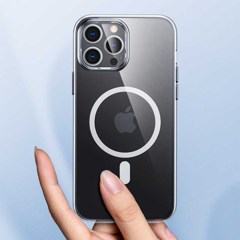 Benks Crystal Series iPhone 13 With Magnetic Clear Telefon Kılıfı - 5