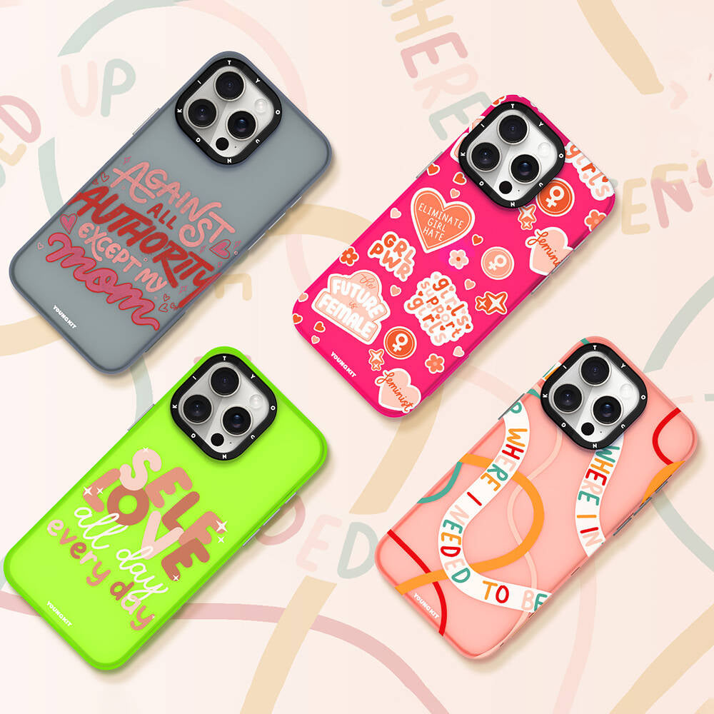 Youngkit Sweet Language iPhone 13 Bethany Green Tasarımlı Telefon Kılıfı - 12