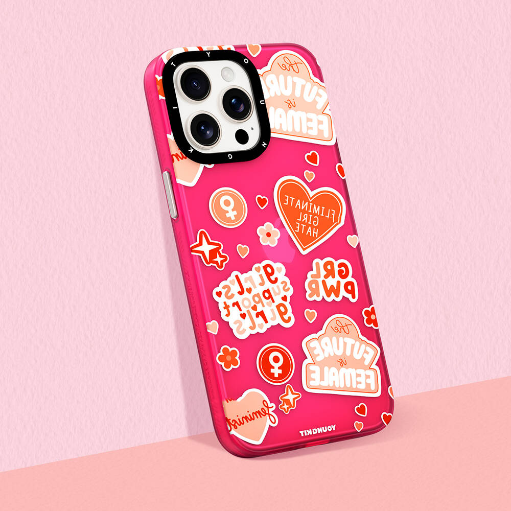 Youngkit Sweet Language iPhone 13 Bethany Green Tasarımlı Telefon Kılıfı - 9